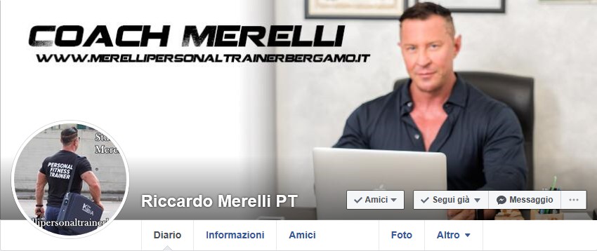 Riccardo Merelli Personal Trainer Bergamo e Provincia Facebook Profile Picture